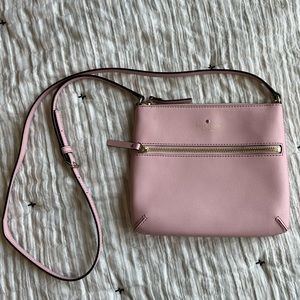 Kate Spade light pink crossbody bag